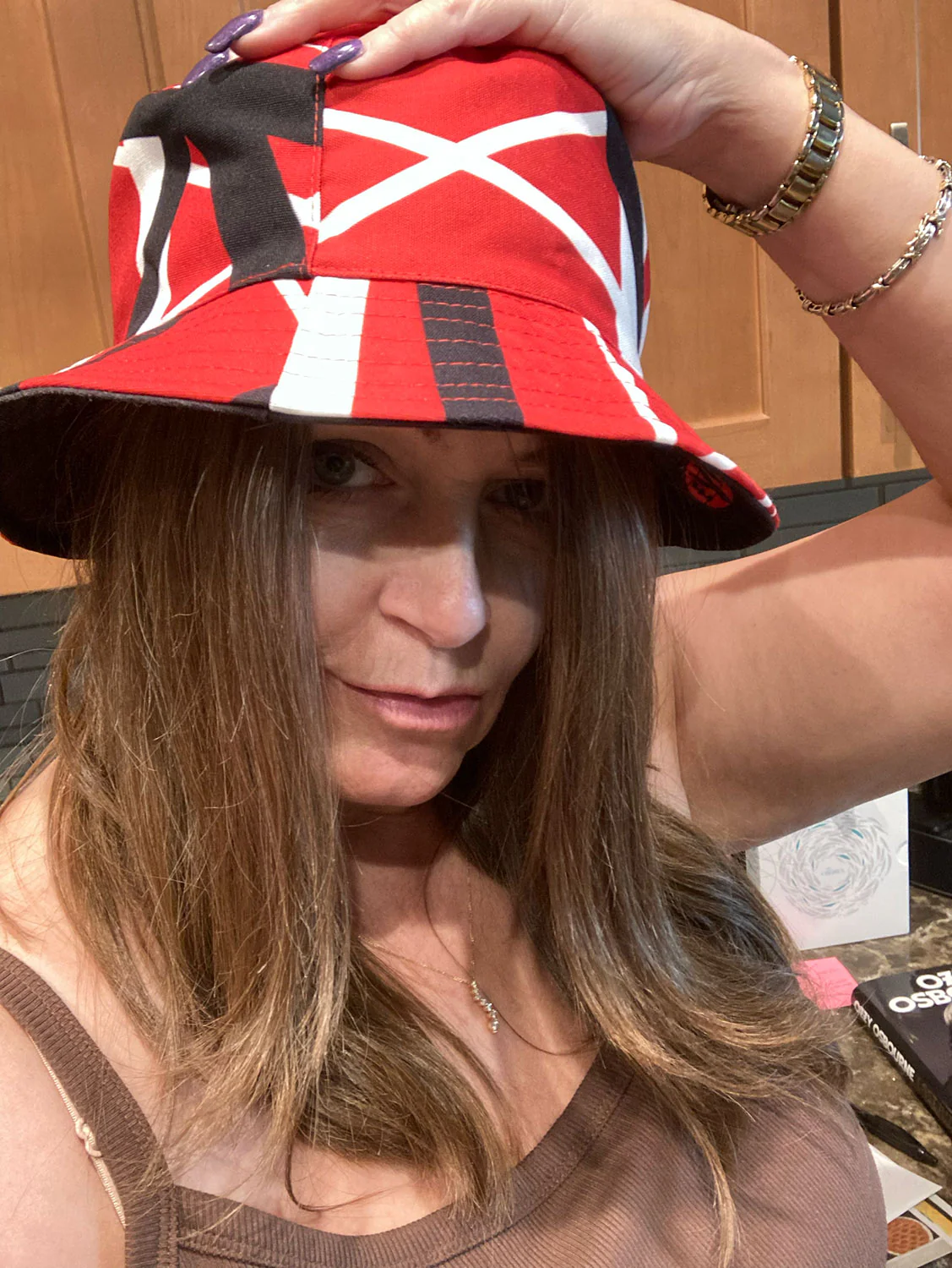 EVH Stripes Reversible Bucket Hat - Image 8