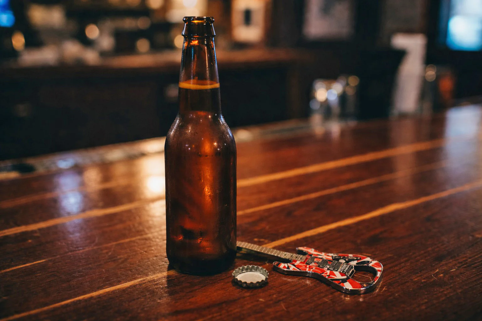 Frankenstein Guitar Magnetic Bartender Bottle Opener - Image 3