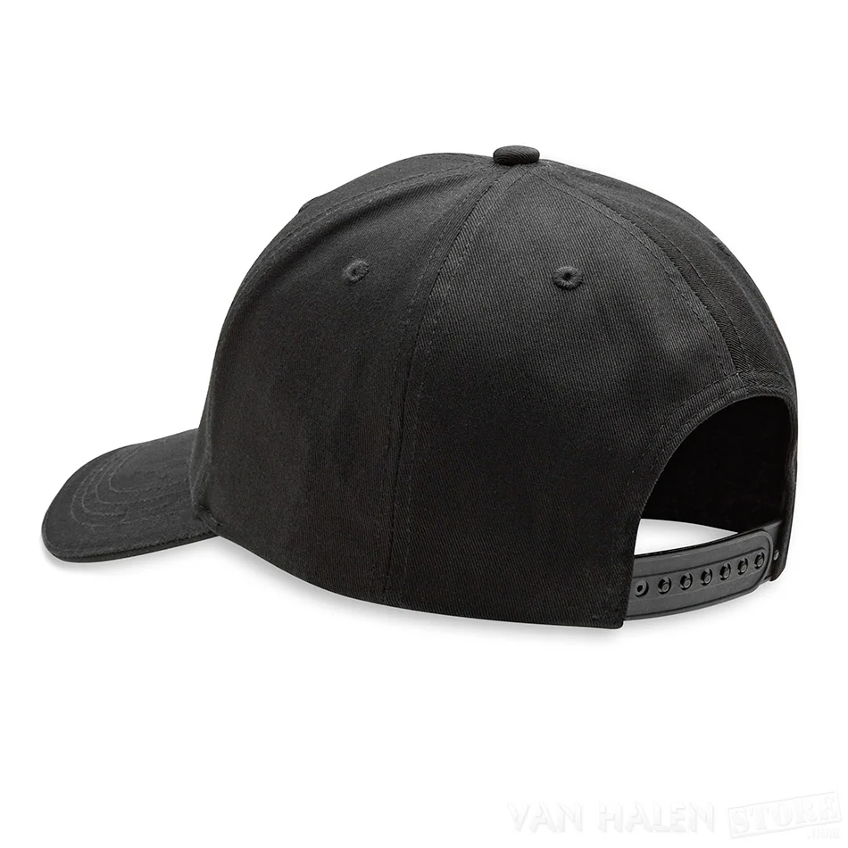 Yellow Logo Black Baseball Cap - Image 3