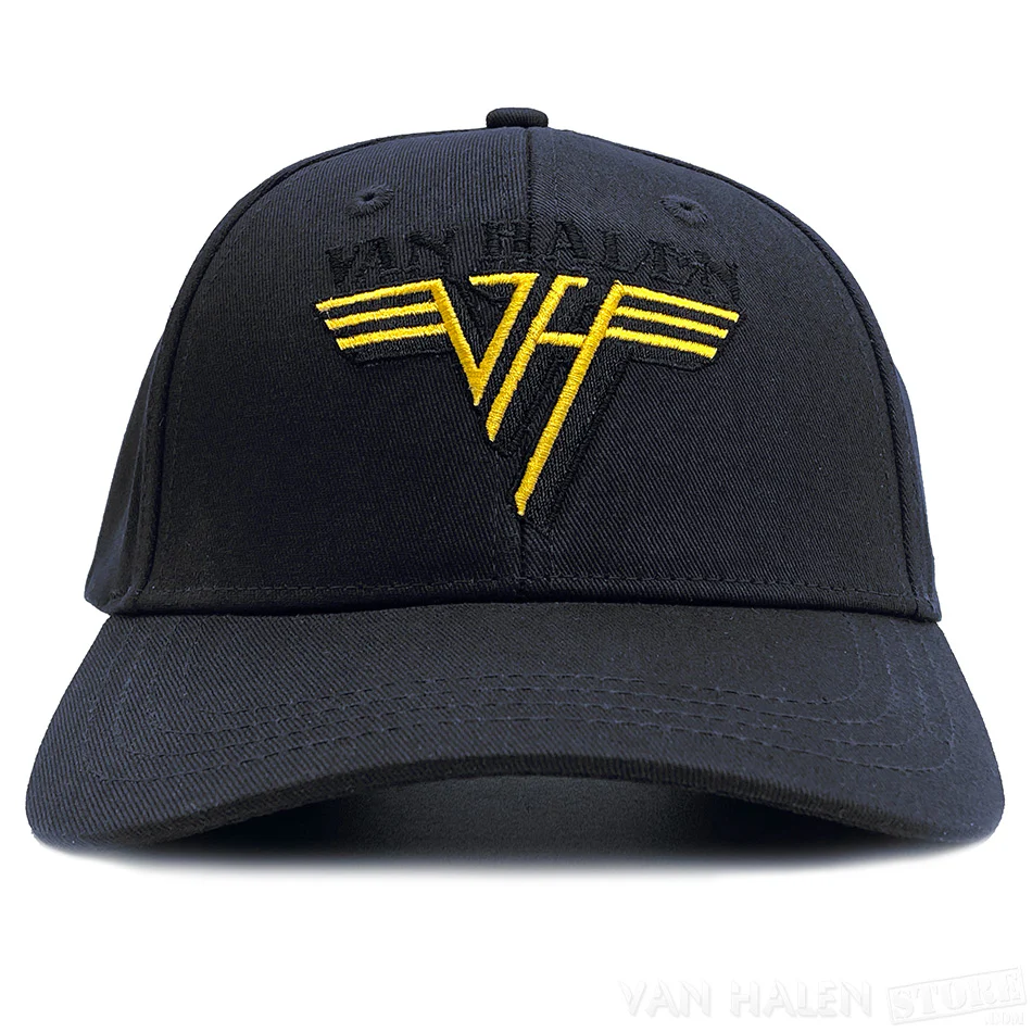 Yellow Logo Black Baseball Cap - Image 5