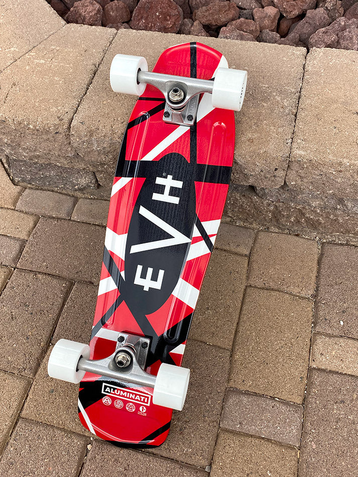 EVH Red 5150 Skateboard - Image 3
