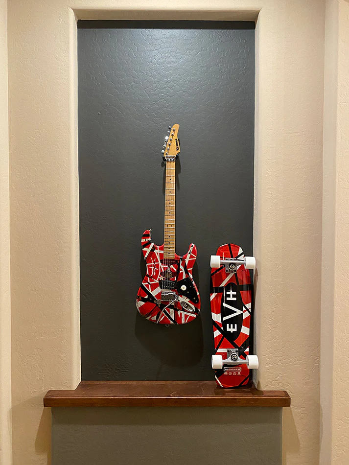 EVH Red 5150 Skateboard - Image 8