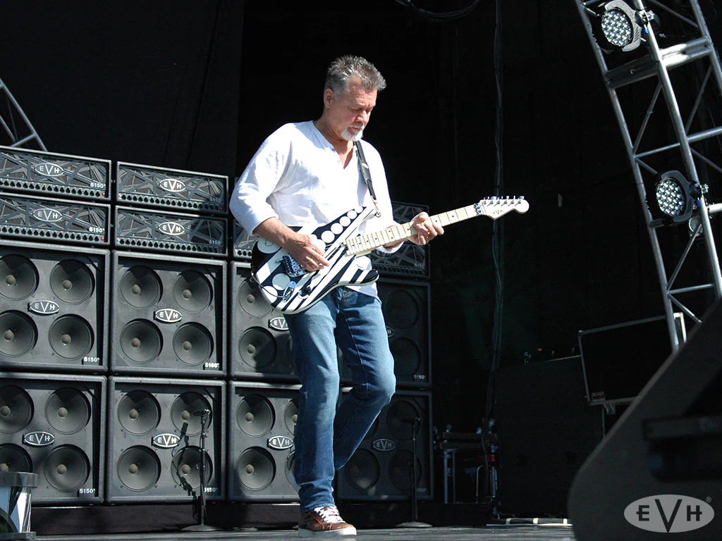 Eddie Van Halen Striped Series 'Circles' Electric Guitar - Image 9