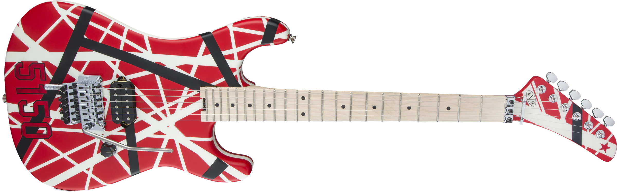 Eddie Van Halen 5150 Striped Series Guitar - Image 11