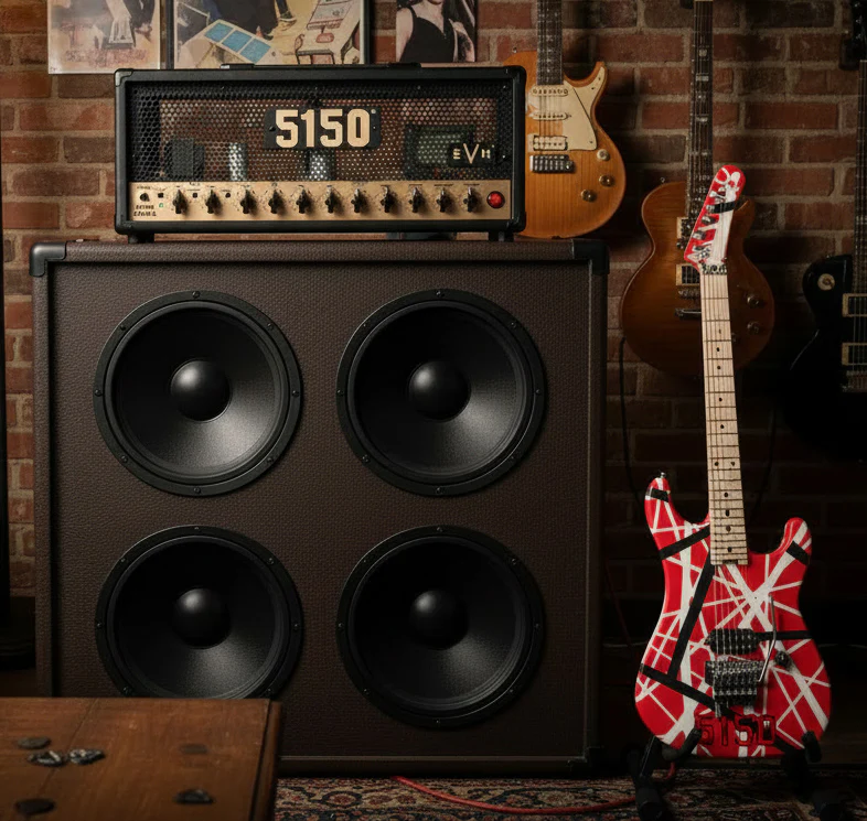 Eddie Van Halen 5150 Striped Series Guitar - Image 15