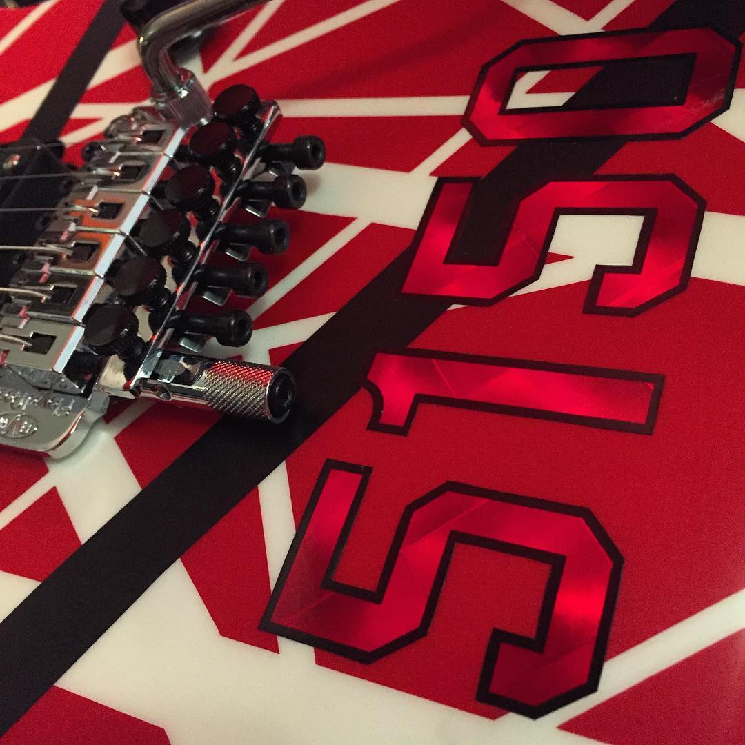 Eddie Van Halen 5150 Striped Series Guitar - Image 6