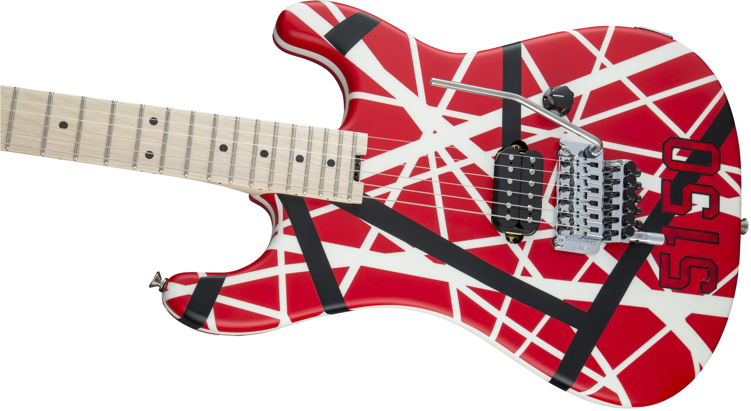 Eddie Van Halen 5150 Striped Series Guitar - Image 7