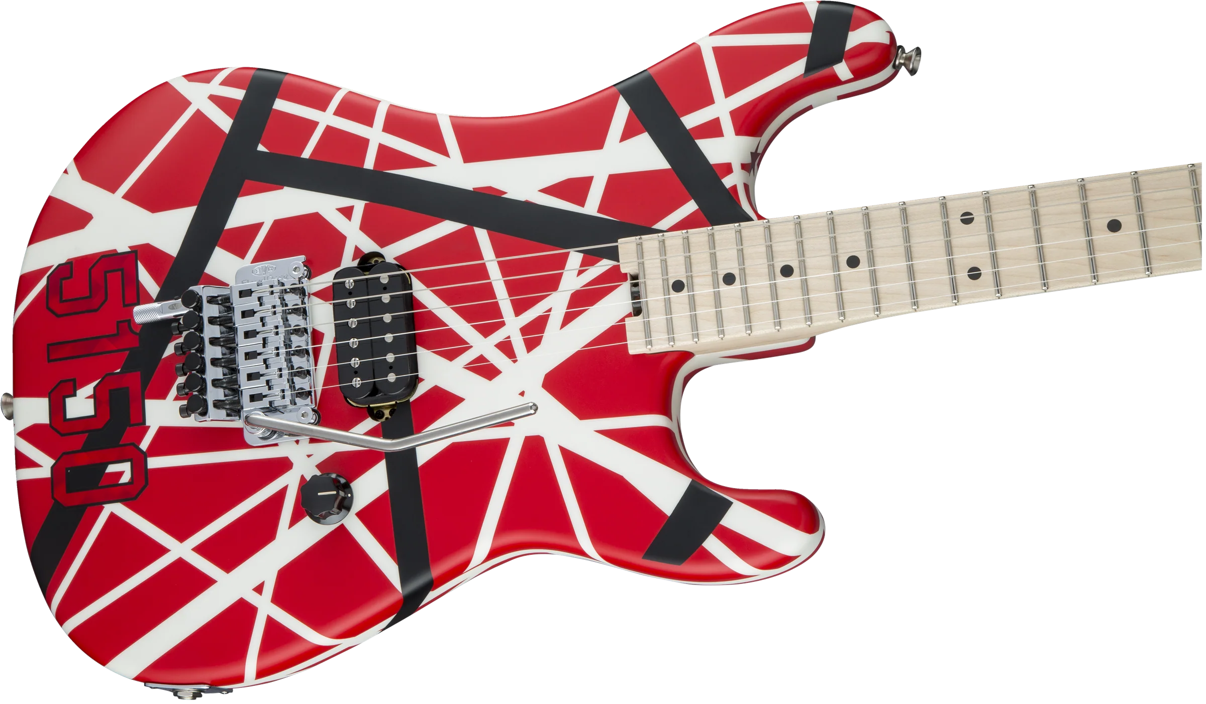 Eddie Van Halen 5150 Striped Series Guitar - Image 8