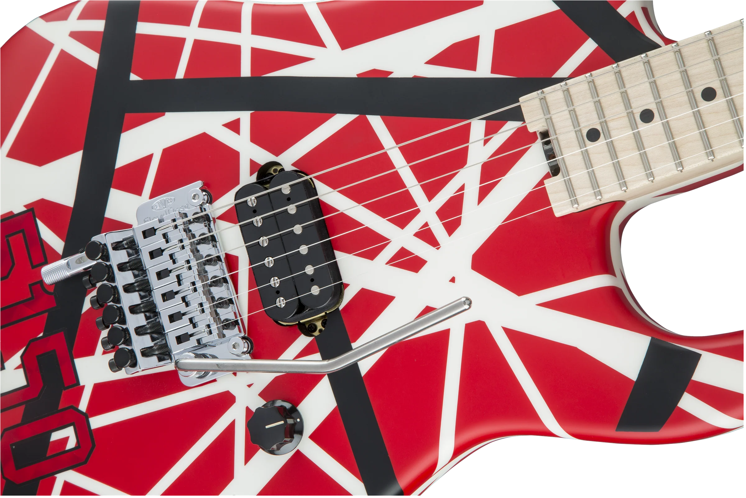 Eddie Van Halen 5150 Striped Series Guitar - Image 9