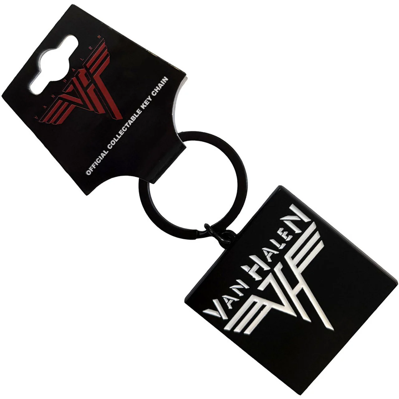 Enamel-Filled Logo Keychain - Image 3