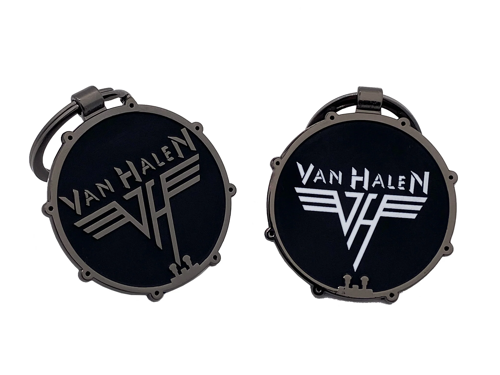 VH Logo Drumhead Keychain (Double-Sided) - Image 3