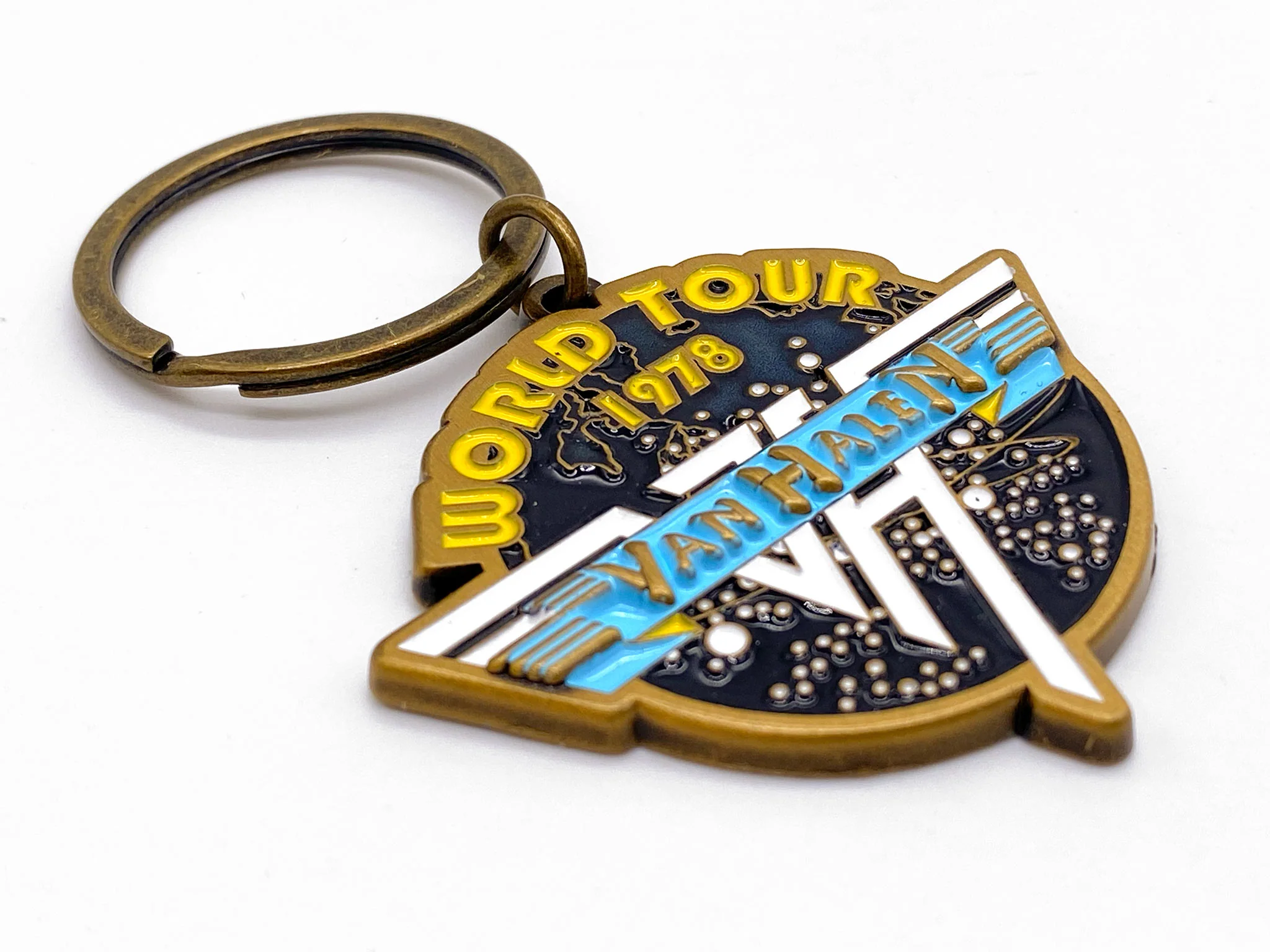 World Tour '78 Enamel Keychain - Image 3