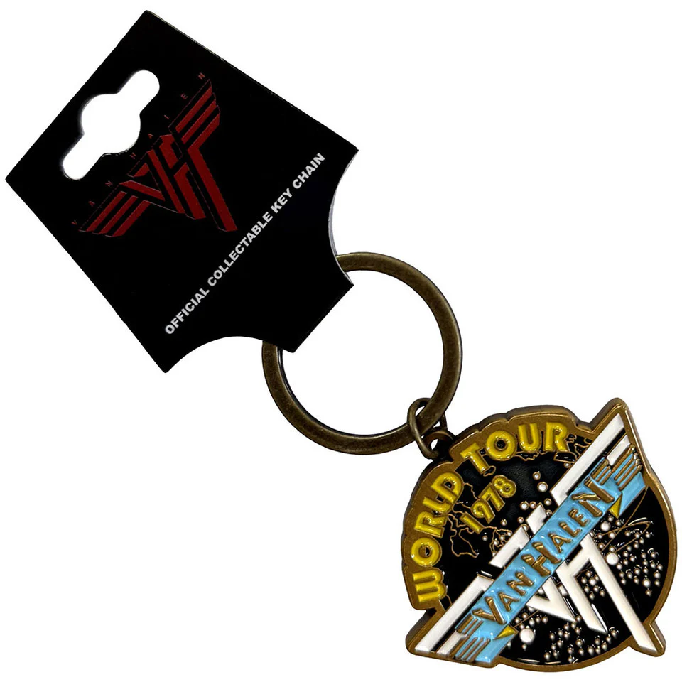 World Tour '78 Enamel Keychain - Image 4