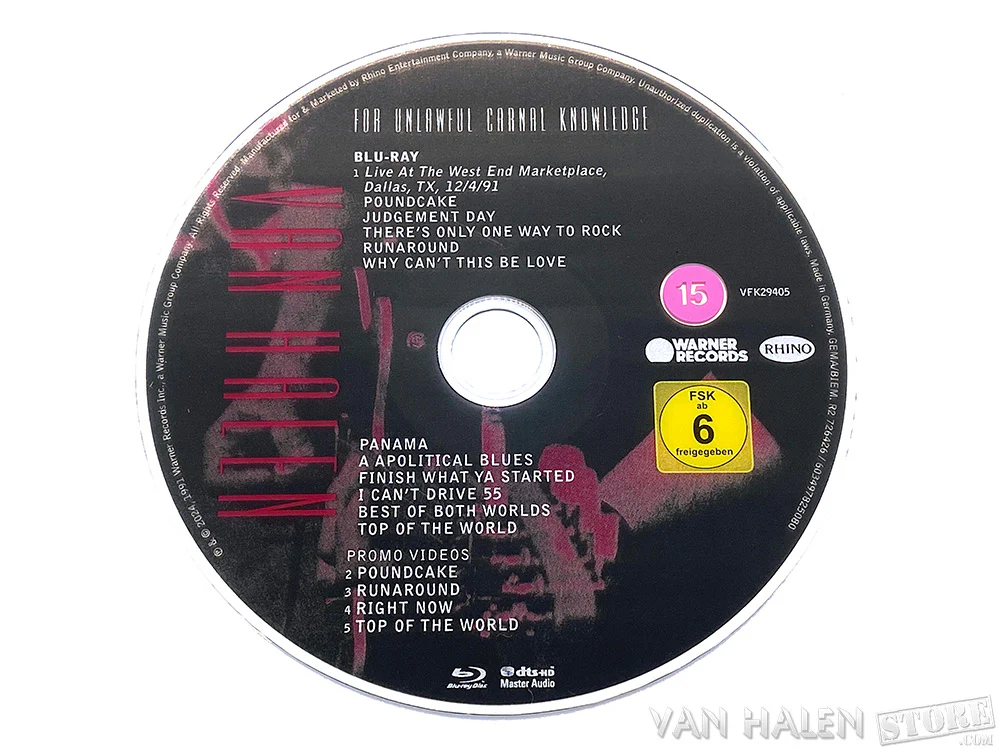 For Unlawful Carnal Knowledge (Expanded Edition) Deluxe 2LP/2CD/Blu-ray Set - Image 10