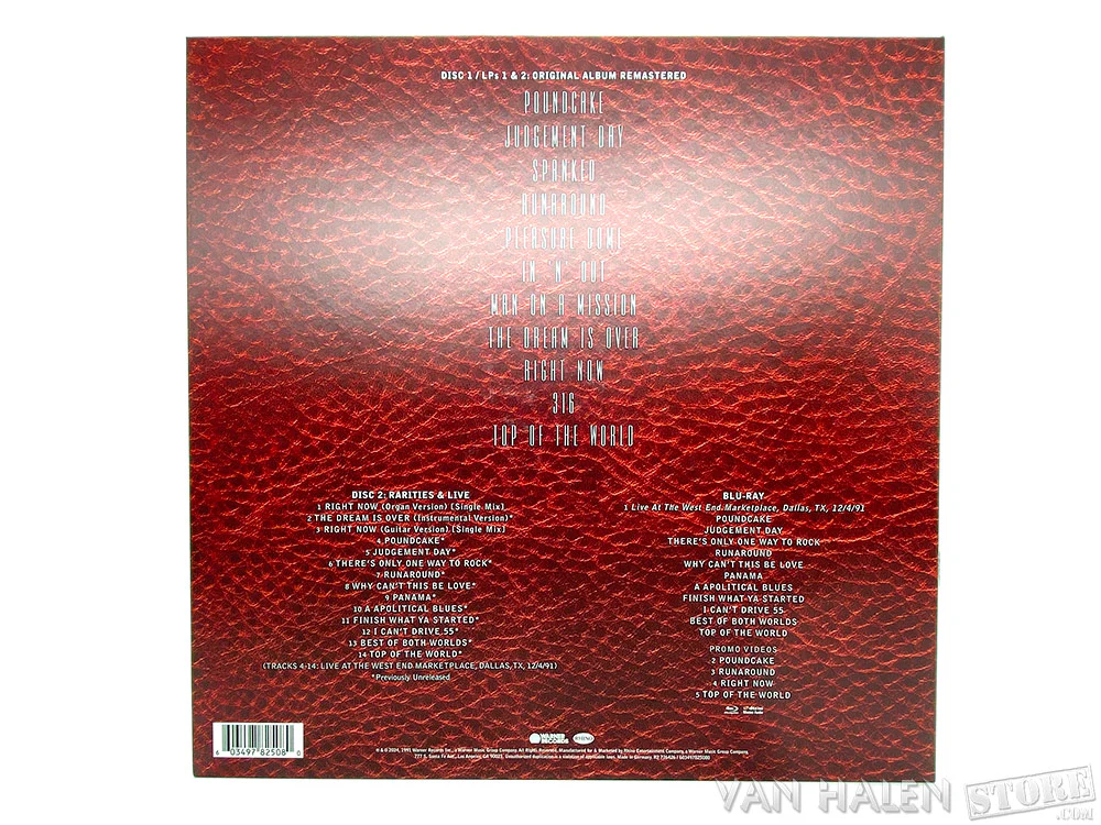 For Unlawful Carnal Knowledge (Expanded Edition) Deluxe 2LP/2CD/Blu-ray Set - Image 5