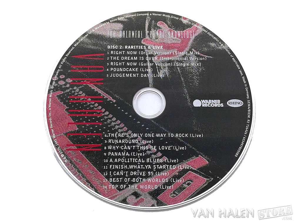 For Unlawful Carnal Knowledge (Expanded Edition) Deluxe 2LP/2CD/Blu-ray Set - Image 9