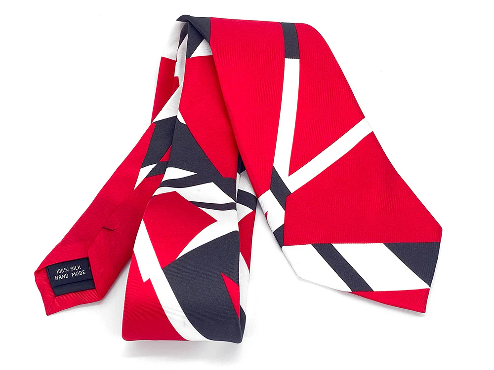 Eddie Van Halen Stripes Necktie - Image 6