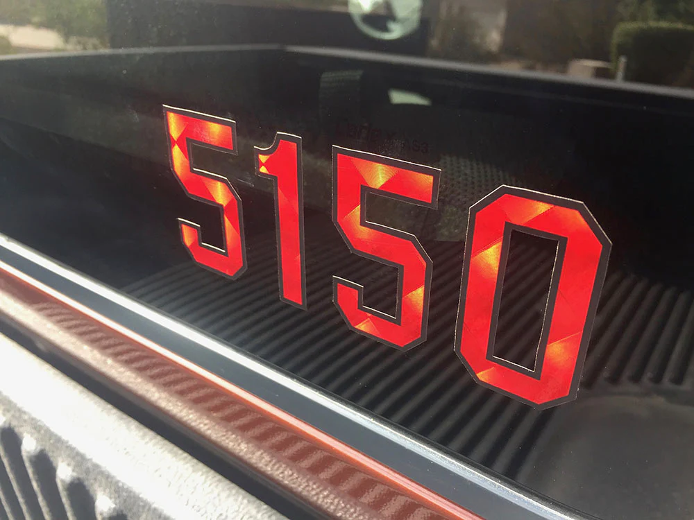 5150 Guitar Decal Set - Image 6