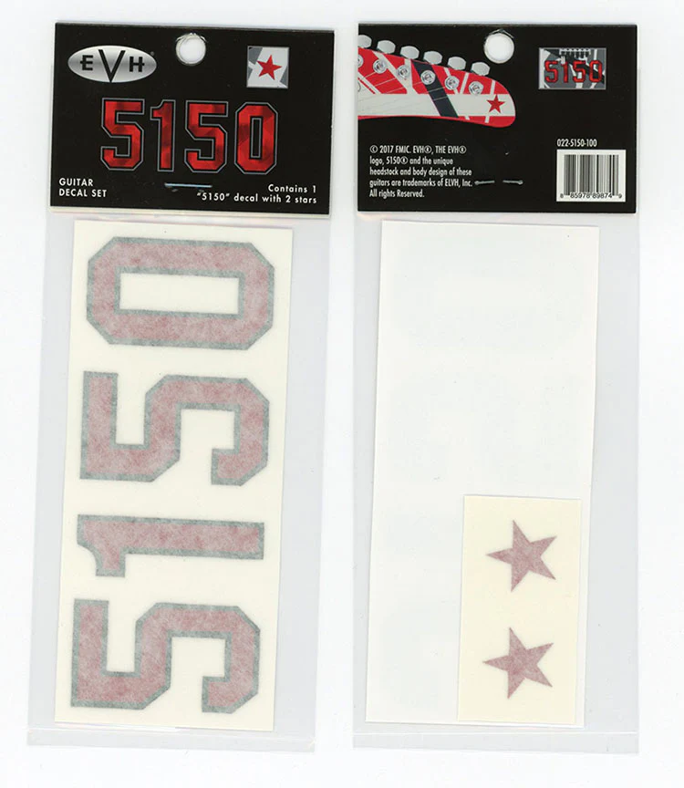 5150 Guitar Decal Set - Image 7