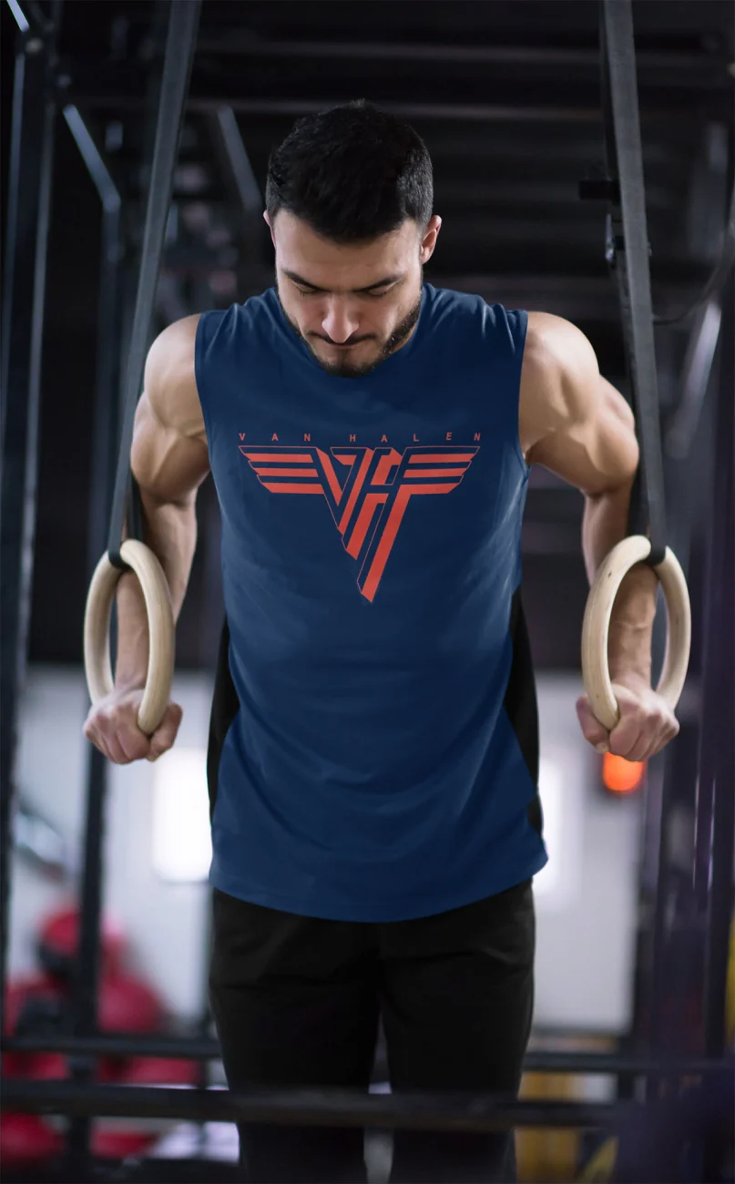 Red Logo Sleeveless Shirt - Image 3