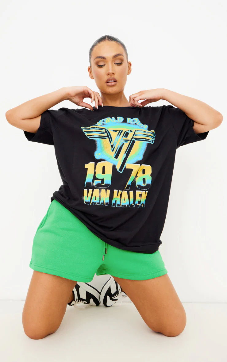 Black 1978 World Tour Unisex Tee - Image 4
