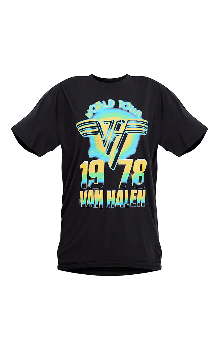 Black 1978 World Tour Unisex Tee - Image 6