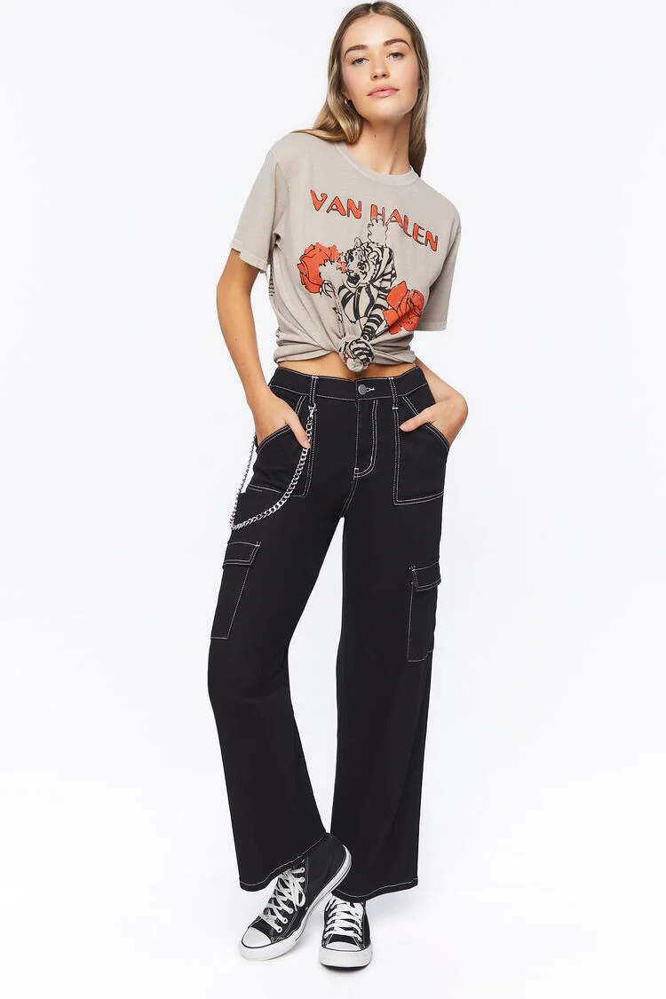 Women's Tiger & Roses 1995 Tour Tee - Image 4