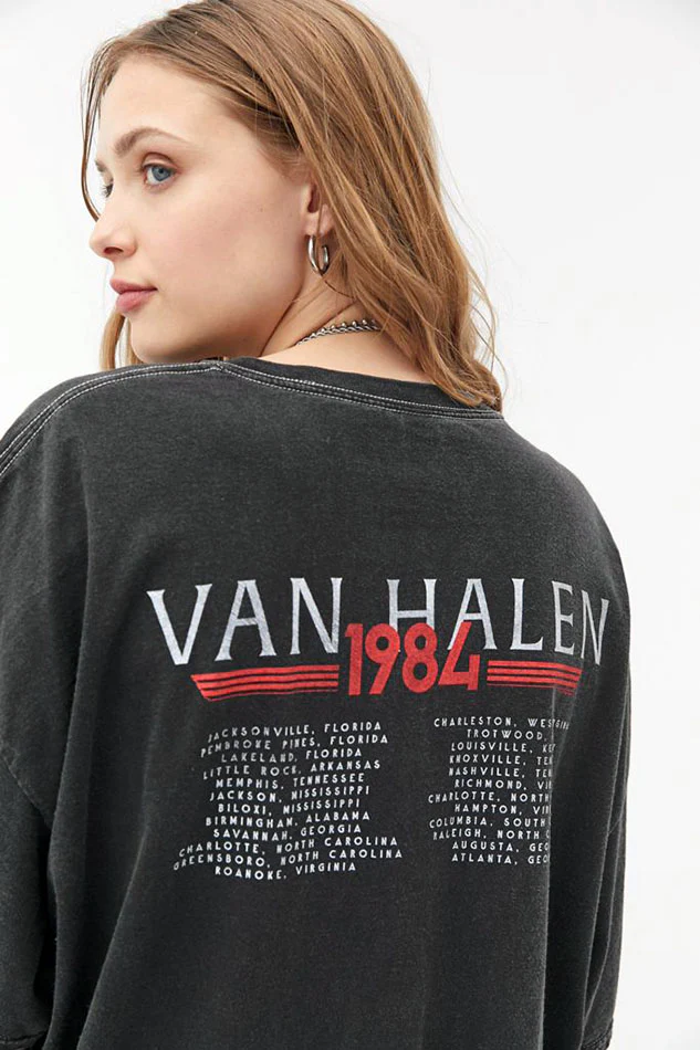 Roses Logo 1984 Tour Shirt - Image 3