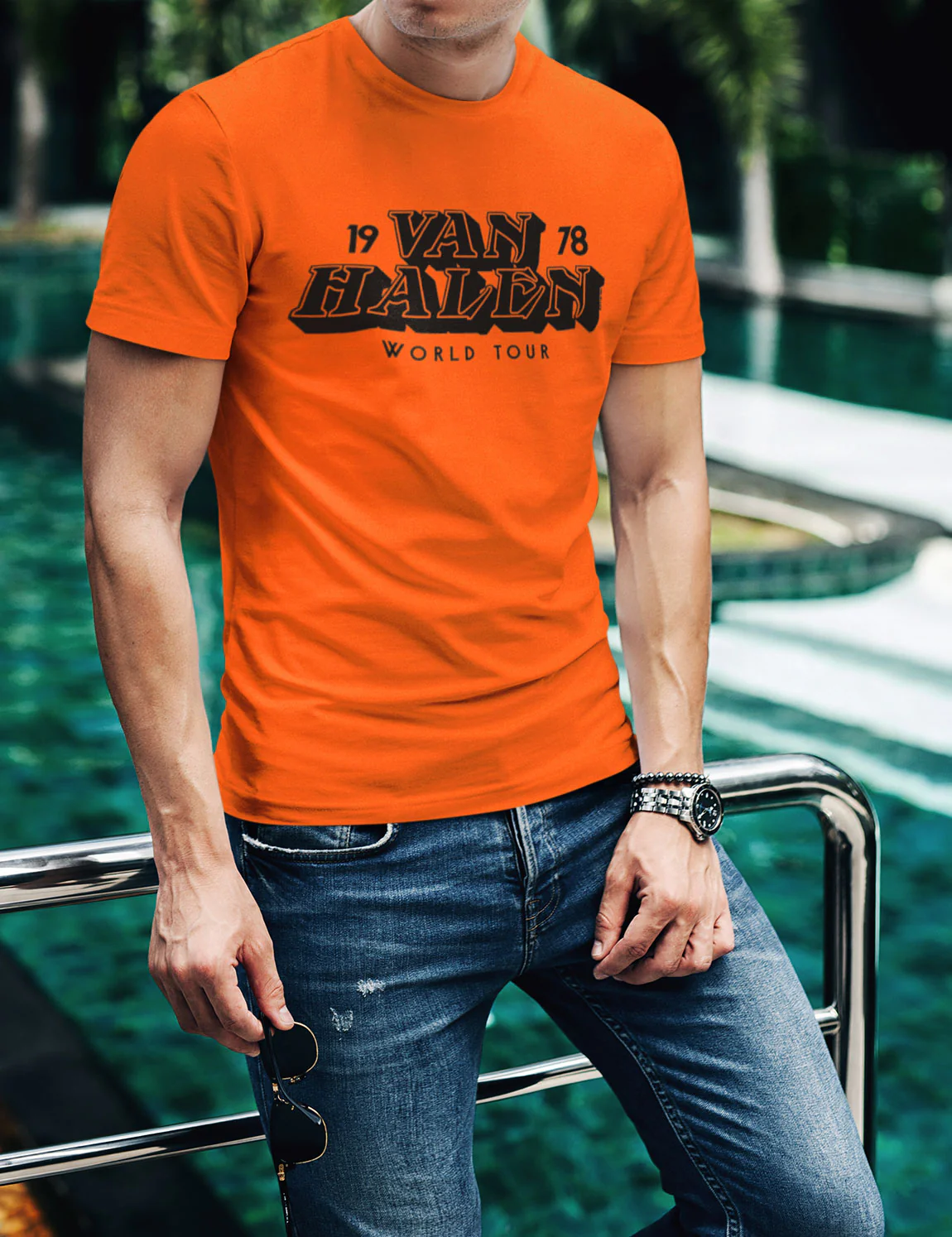 Orange '78 Tour Shirt - Image 2